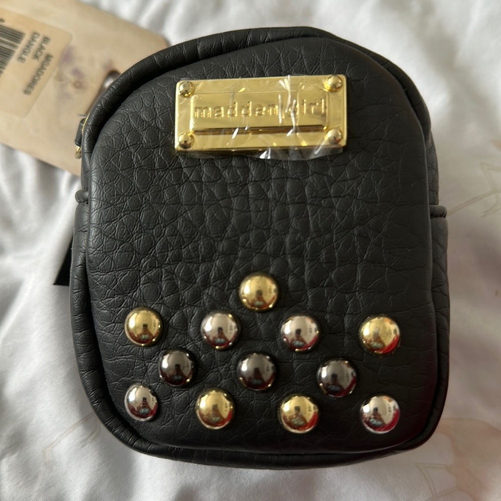 Madden girl mini charm backpack
